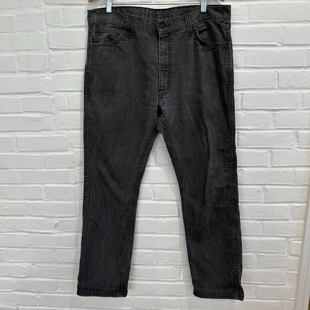 Levi's 513 Slim Straight Blue Gray Black Jeans Men's 38x32